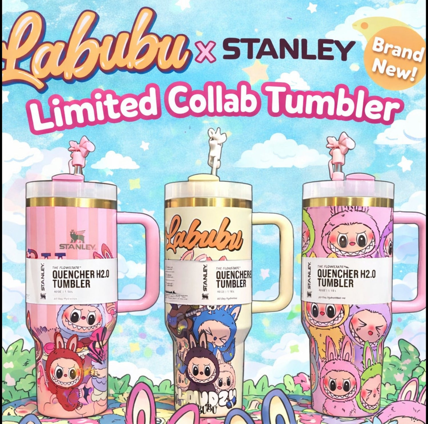 Stanley X Labubu Official 40oz Limited Edition Collection